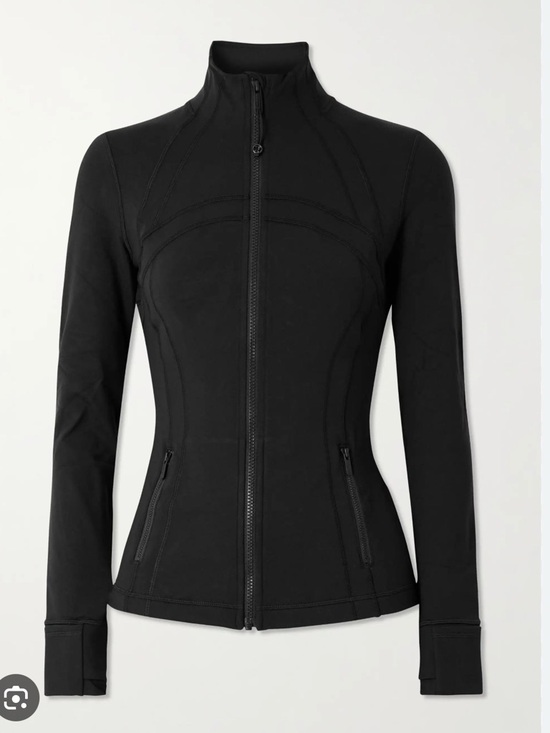 lululemon athletica Jackets & Blazers - lululemon athletica Black Fitted Full-Zip Utility Jacket